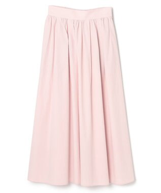 uncrave カラータイプライター フレアスカート ピンク