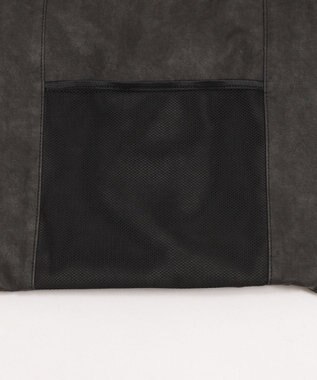 WEGO PUポケットデザインナップサック グレー