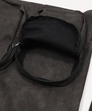 WEGO PUポケットデザインナップサック グレー