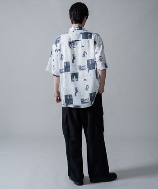 WEGO アムンゼンパターンBIGシャツ（SS） 柄1