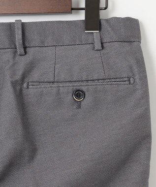 JOSEPH ABBOUD 【ウエストも伸びる!/洗える/速乾/ストレッチ】ハイパワーシャンブレードビー パンツ ライトグレー系