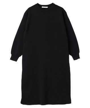 AMERICAN HOLIC エコカルットクルーネックワンピース Black