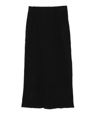 AMERICAN HOLIC 【WEB限定】針抜きテレコタイトスカート Black