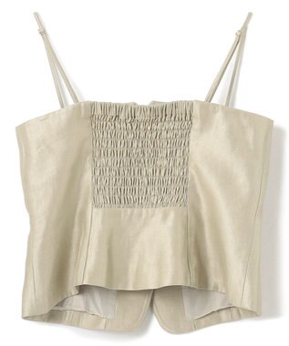 UNFILO 【STORY×UNFILOコラボ】ビスチェセットアップ 3点セット シャンパンベージュ