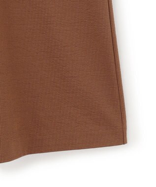 BEIGE， 【洗える】SCALA / コットンリネンボリュームスリーブワンピース Brown