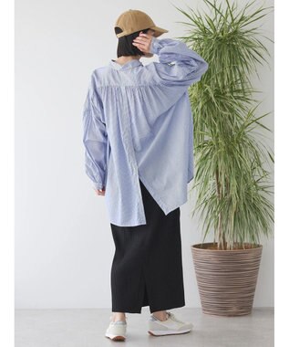 AMERICAN HOLIC 【WEB限定】針抜きテレコタイトスカート Black