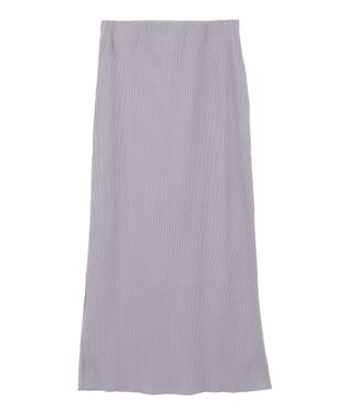 AMERICAN HOLIC 【WEB限定】針抜きテレコタイトスカート Purple