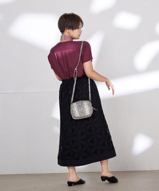 Tiaclasse 【洗える】バイオシルケットカットソープルオーバー ワイン