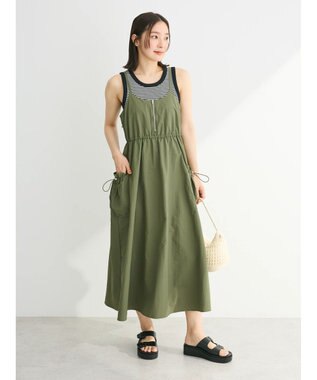 Green Parks フロントＺＩＰジャンスカ Khaki