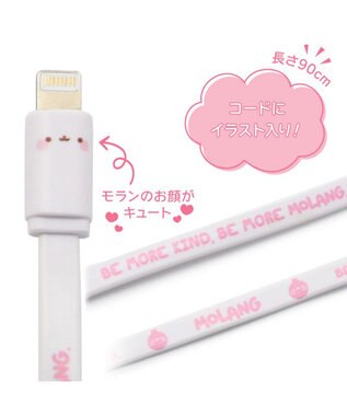 Mother garden 【2/15(日)で販売終了】 マザーガーデン MOLANG モラン ライトニングケーブル 90cm -