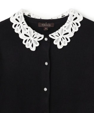 TOCCA 【百田夏菜子さん着用】MOONLIT MUSE カーディガン ブラック系