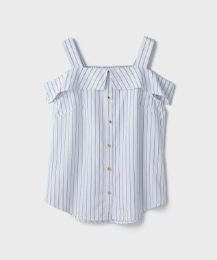 GRACE CONTINENTAL シャツキャミソール ホワイト