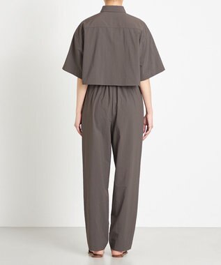 NAVE 【ReNAVE　撥水機能・UVカット・透湿・接触冷感・洗える】ナイロンタスランパンツ グレー系