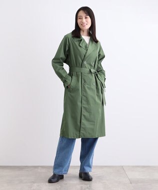 MOONBAT 【撥水】LIGNAGGIO ベルト付トレンチコート