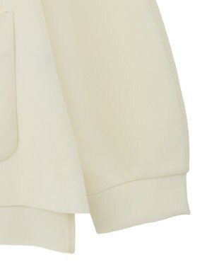 YECCA VECCA 金釦カットジョーゼットカーディガン Ivory