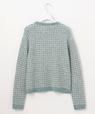 自由区 S ツイーディー ニット ブルー系