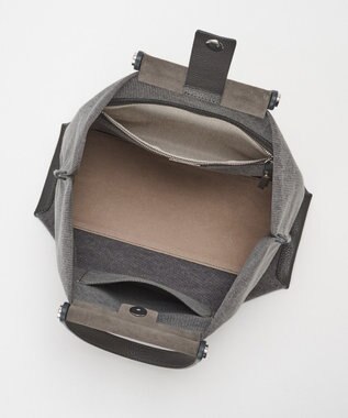 IACUCCI ソルベット M CANVAS/SUEDE チャコールグレー