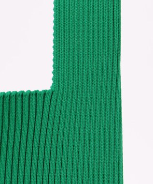 ICB ニットマルシェバッグ グリーン系