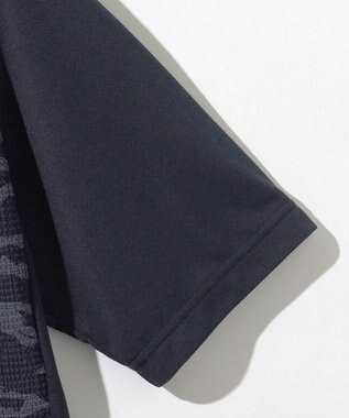 JOSEPH ABBOUD MOUNTAIN 【軽量/ストレッチ】メッシュサッカーカモ アウトドア Ｔシャツ ネイビー系6