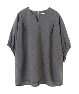 Green Parks ドルマンブラウス Gray