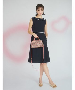 TOCCA 【美人百花掲載】OREILLER BAG ミニボストンバッグ ローズ系