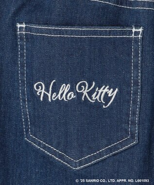 ANY KIDS 【ハローキティ×ANY KIDS】デニムワイドパンツ インディゴ