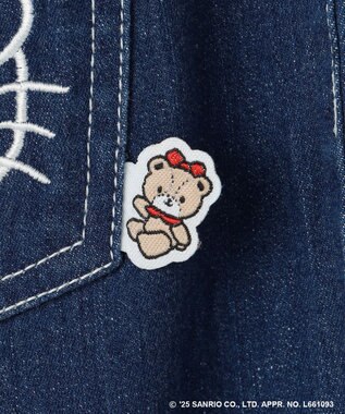 ANY KIDS 【ハローキティ×ANY KIDS】デニムワイドパンツ インディゴ