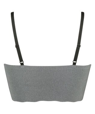 WACOAL 【GOCOCi ゴコチ】 ノンワイヤー ハーフトップ 伸びのよい素材を使用 ムレにくく快適 フラット仕上げ ホックなし ブラトップ レディース CGG220 /ワコール グレー