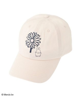 Green Parks Ｍｉｆｆｙ／フラワー刺繍キャップ Ivory