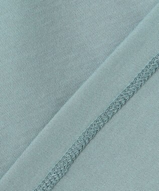 ICB 【接触冷感・UVケア・洗える】 ハイツイストスムース ケープデザインカットソー カデットブルー系