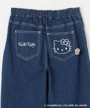 ANY KIDS 【ハローキティ×ANY KIDS】デニムワイドパンツ インディゴ