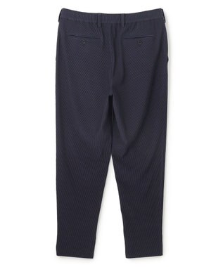 JOSEPH HOMME 【洗える/ストレッチ】ソフトプリーツストレッチ ドロスト付テーパードパンツ / PEGG CONVERTIBLE ネイビー系