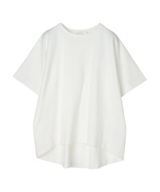 AMERICAN HOLIC 接触冷感バックタックポンチプルオーバー Off White