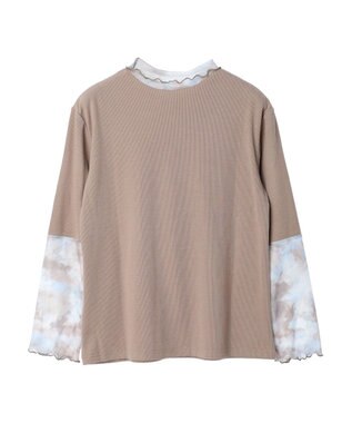 Green Parks ・ＲＡＹ　ＣＡＳＳＩＮ　タイダイシアーハイネック Mocha