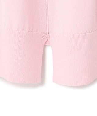 UNFILO L スゴ機能美 Vネック ニット ピンク