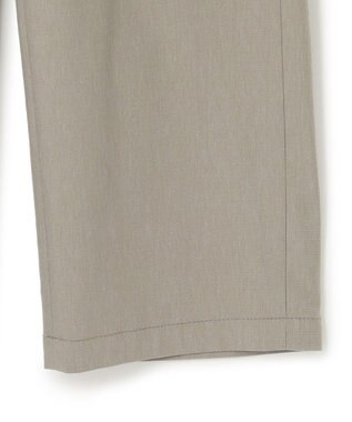 23区 【洗える】スラブツイルストレッチ ベイカー パンツ カーキ系