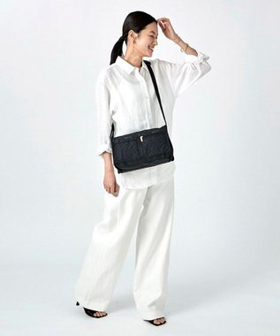 LeSportsac 【日本限定】DELUXE SHOULDER SATCHEL/パフィーブロッサムズ パフィーブロッサム