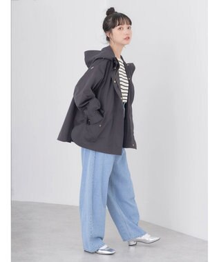 earth music&ecology マウンテンパーカー Charcoal Gray