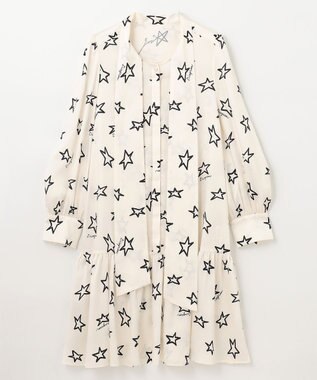 GRACE CONTINENTAL スタープリントミニワンピース キナリ