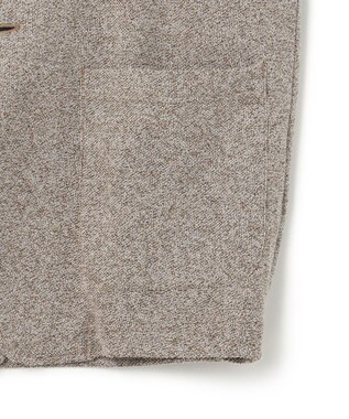 J.PRESS MEN 【KANEMASA JERSEY】ツイステッドスムース カットジャケット ブラウン系