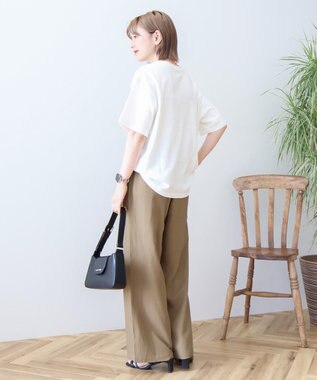 AMERICAN HOLIC ワッフル半袖プルオーバー Ivory