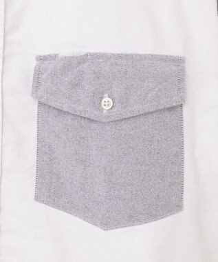 J.PRESS YORK STREET 【UNISEX】オックス起毛 シャツ/B.D. ネイビー系8