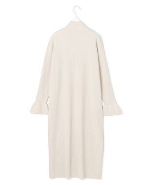 ICB 【WEB限定】ウールブレンドスムース ニットワンピース ベージュ系