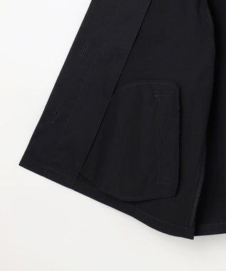 組曲 【WEB限定】ビッグカラーライト トレンチコート ネイビー系