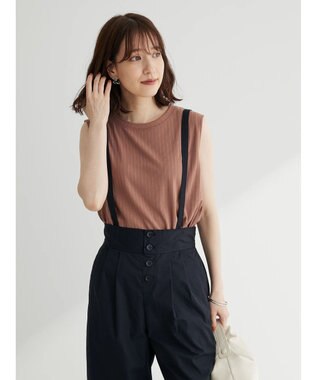 Green Parks サス付きパンツ Black