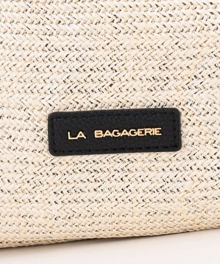 LA BAGAGERIE シャーリング2WAYサマーバッグ　mini アイボリー
