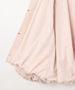 組曲 【洗える】サッカーストレッチ ブルゾン ローズ系