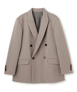 uncrave プルーフウールライクツイル ジャケット グレージュ