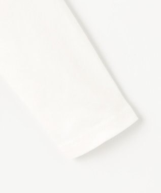 ANY KIDS キャミソール付き 長袖Tシャツ ラベンダー×オフホワイト