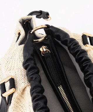 LA BAGAGERIE シャーリング2WAYサマーバッグ　mini アイボリー